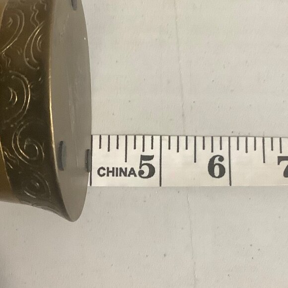 ENativity Scene Snow Globe Isaiah 9:6 Quote Gold Base 2014 Legacy Of Love By Kim - Picture 6 of 6